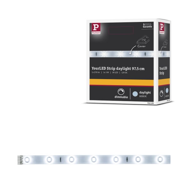 LED-Streifen auf feuchtem Untergrund
