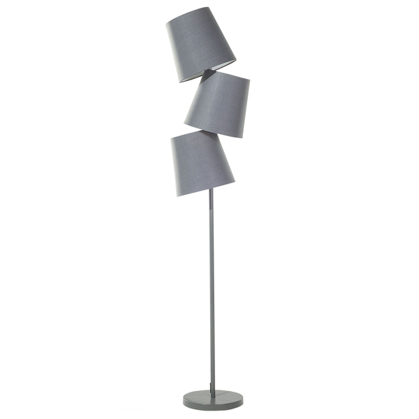 Stehlampe RIO GRANDE Metall Grau