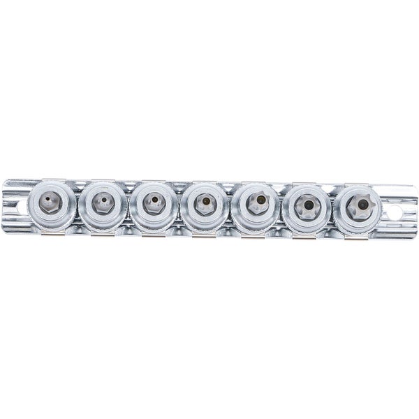 BGS Bit-Einsatz-Satz Antrieb Innenvierkant 10 mm (3/8) T-Profil (für Torx) mit Bohrung T15 - T50 7tlg. - 9341