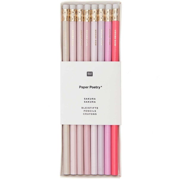 Bleistift-Set All shades of Sakura