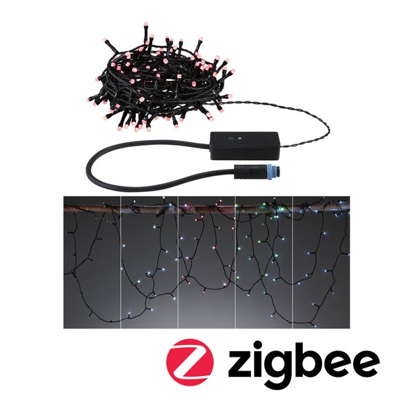 Zigbee Lichterkette mit verschiedenen Farbmodi