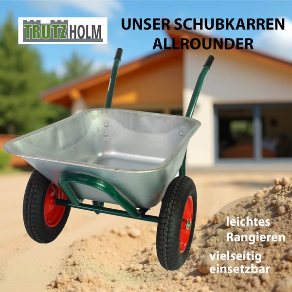 Trutzholm Schubkarre für den vielseitigen Einsatz im Garten