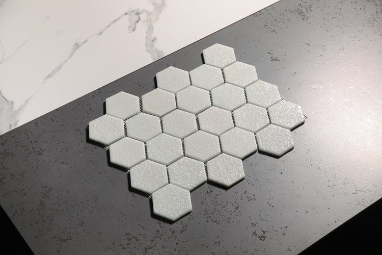 Mosaikfliesen, Sechseck-Form, zur Wandgestaltung