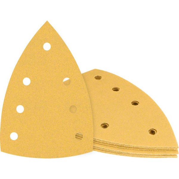 Dreieckschleifpapier mit Löchern für Schleifarbeiten