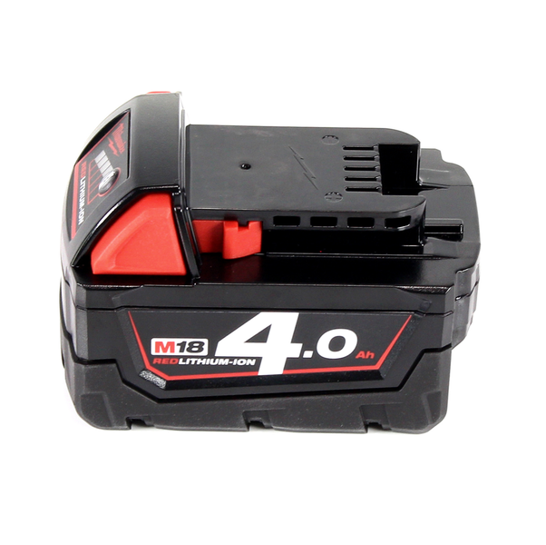 Milwaukee M18 REDLITHIUM-ION Akku mit 4,0 Amperestunden, 18 Volt Akkupack für Elektrowerkzeuge.