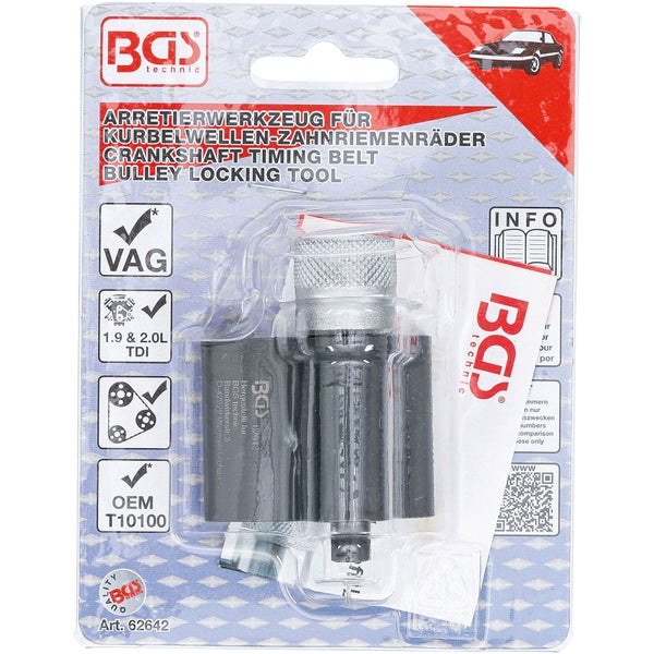 BGS technic Arretierwerkzeug für Kurbelwellen Zahnriemenräder