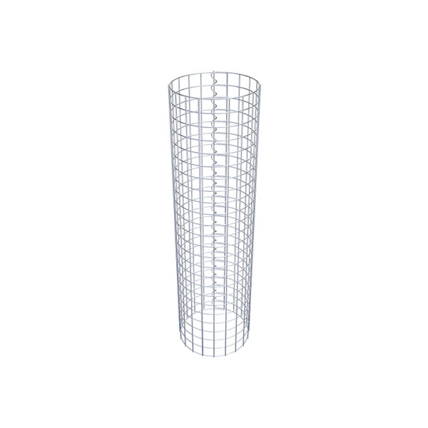 Gabionensäule Durchmesser 32 cm MW 5 x 5 cm rund - Höhe: 120 cm