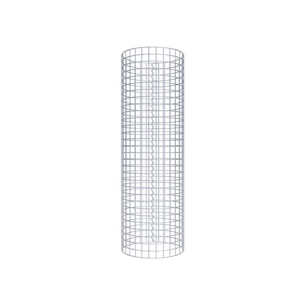 Gabionensäule Durchmesser 47 cm MW 5 x 5 cm rund - Höhe: 150 cm