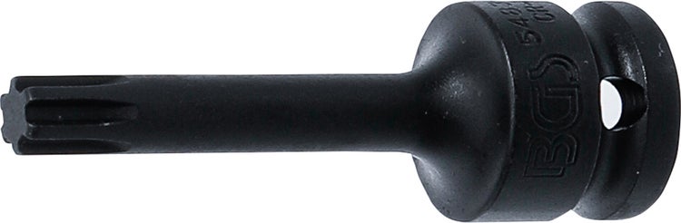 BGS Kraft-Bit-Einsatz Antrieb Innenvierkant 12,5 mm (1/2) Keil-Profil (für RIBE) M9 - 5483-M9
