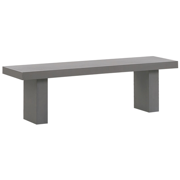 Gartenbank TARANTO 150 cm Beton Grau