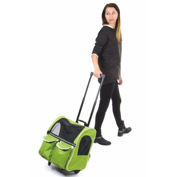 Hunde Katzen Trolley Rucksack Transporttasche Transport Tasche Box Transportbox