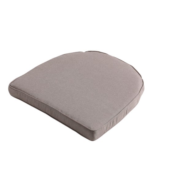 Sitzkissen Polyrattan York Panama taupe - ca. 48x48 cm - 4er-Set