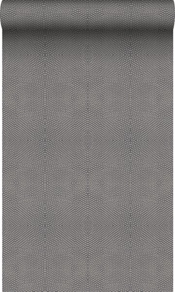 Origin Wallcoverings Tapete Tierhautmuster Dunkelbraun - 53 cm x 10,05 m - 347311