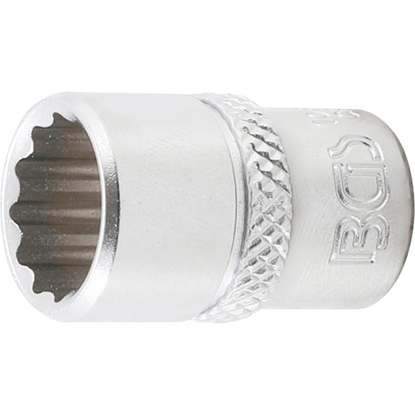 BGS Steckschlüssel-Einsatz Zwölfkant Antrieb Innenvierkant 6,3 mm (1/4) SW 7/16 - 10878