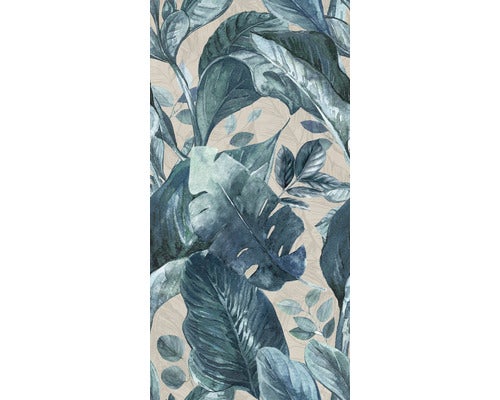 Dekorfliese Blue Palm 60x120x0,95cm