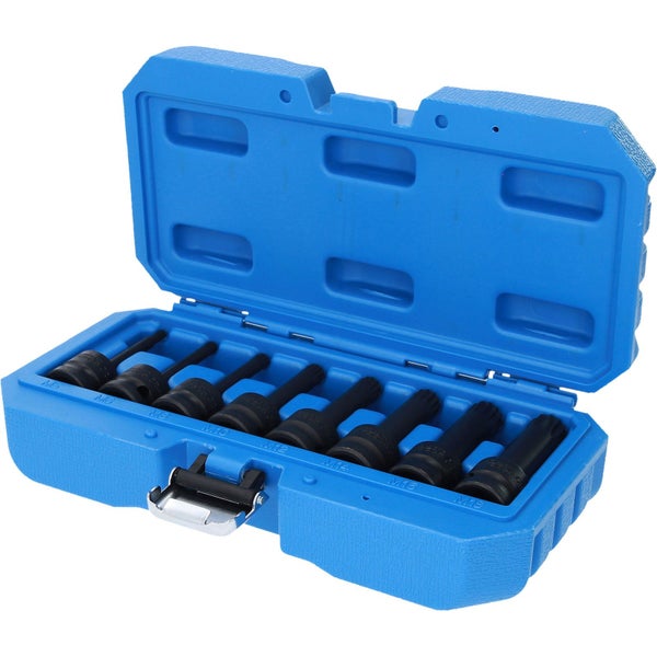 BRILLIANT TOOLS 1/2 Kraft-Bit-Stecknuss-Satz XZN 8tlg. M5 - M18 - BT022605