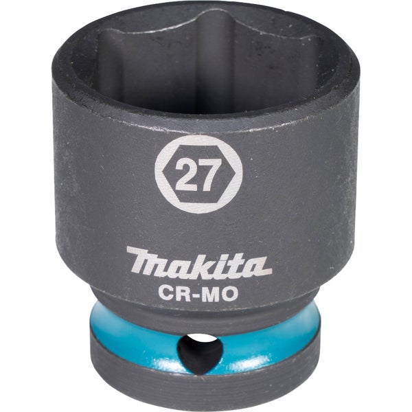 Makita E-16215 Steckschlüssel 1/2 SW27 Impact Black kurz
