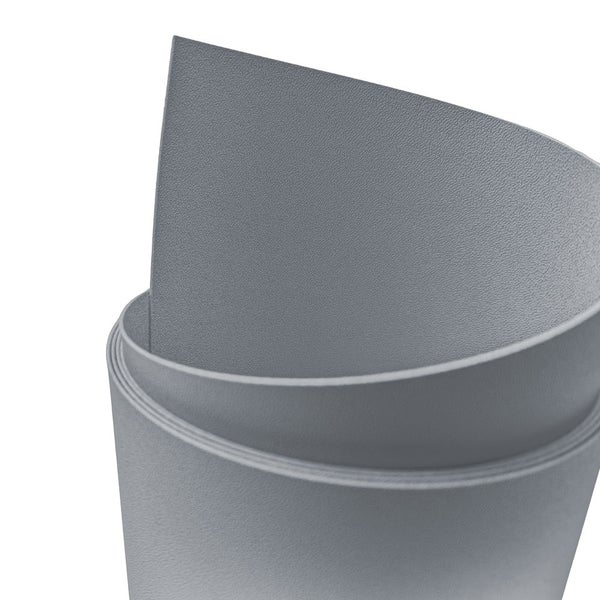 Graue Rollenware aus Kunststoff