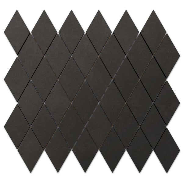 Mosaikfliese aus Feinsteinzeug in Rautenform