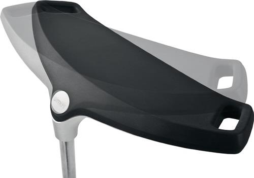 interstuhl Stehhilfe Integralschaum Sitzhöhenverstellung 620 - 850 mm Aluminium silber BIMOS - 9144/2348/2000