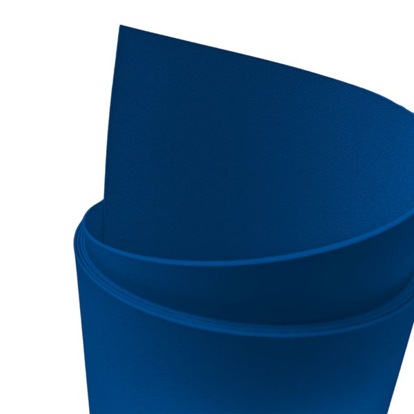 Blaue Gummimatte für den Boden