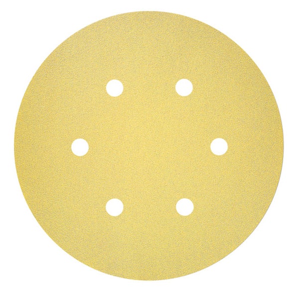 Rundes Schleifpapier mit sechs Löchern