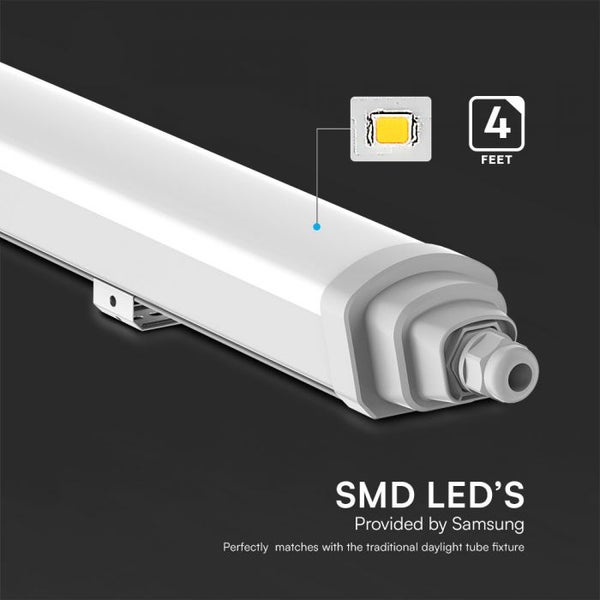 V-TAC VT-12035 - LED-Lichtleisten - 120lm/w - Serie GT - Samsung - IP65 - Weiß - 36 Watt - 4320