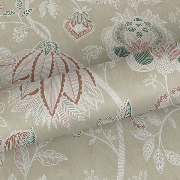 Tapete mit floralem Muster