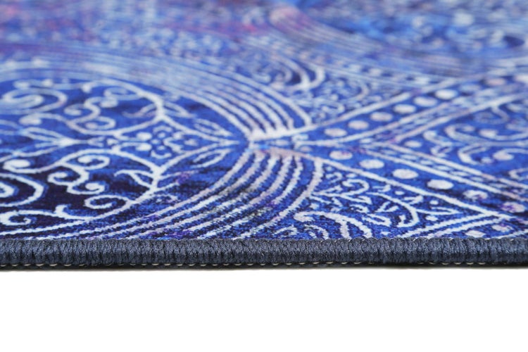 Badteppich Blau Vintage Louis WECONhome 80x150 cm
