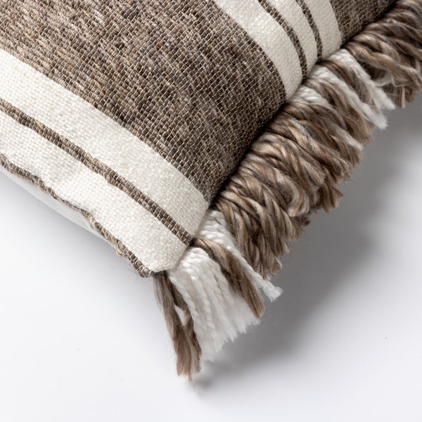 Edgar Dekokissen - Gestreift 45x45 cm, Beige