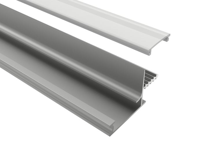 Bambuspflanze im Gartenbeet