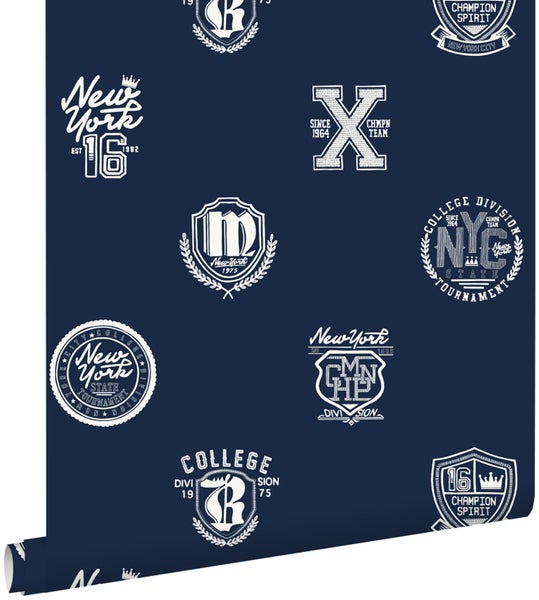 Tapete mit New York Motiven