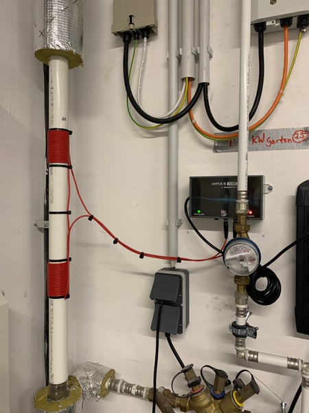 Entkalkungssystem Impuls Home 25. Umweltfreundlicher Impuls-Entkalker bis 1” oder 25 mm Rohrdurchmesser und max. Durchfluss von 1,2 m³/h.