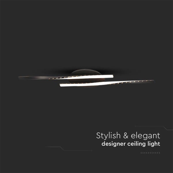 Moderne Deckenleuchte mit linearem Design für eine stilvolle Beleuchtung