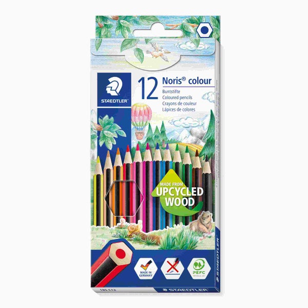 Noris Schreib- und Zeichbedarf Noris colour 185 Buntstifte, 12er Set