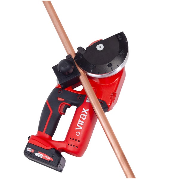 VIRAX MINISTEM BIEGER 18V 14-16-18-22MM KOMPAKTES und LEICHTES 18V Biegegerät 4,9 kg / 1x 2,0 Ah Akku + Ladegerät in Virabox - 251774
