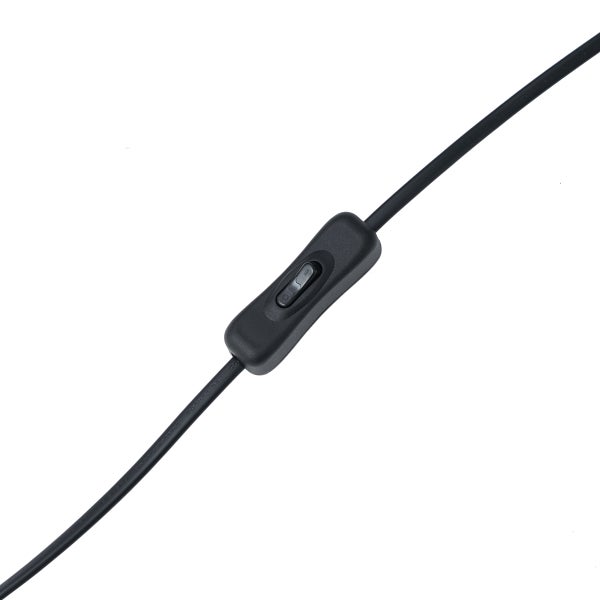 Zwischenschalter für Kabel zur manuellen Steuerung der Stromzufuhr bei Leuchten und Elektrogeräten