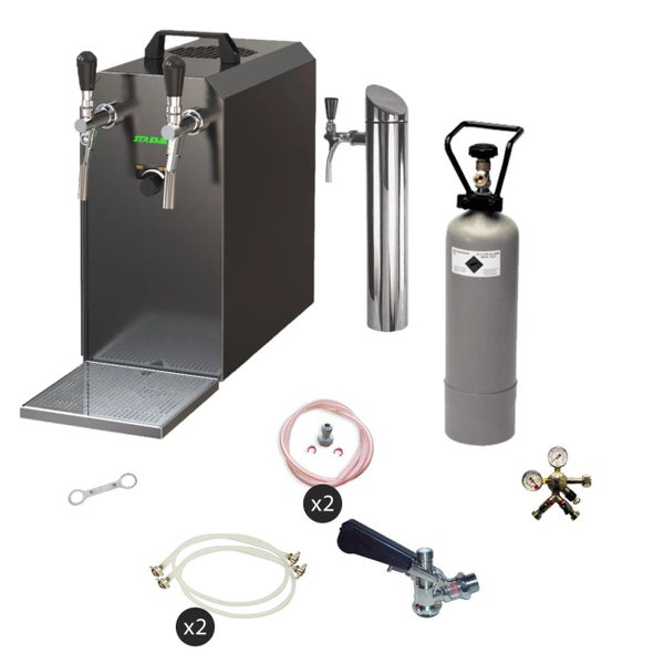 Bierzapfanlage mit Zubehör