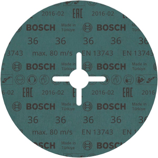 Schleifscheibe von Bosch mit Körnung 36