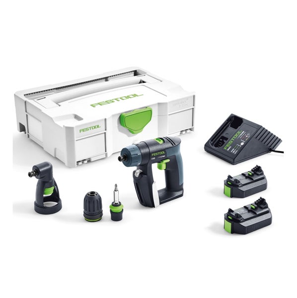 Festool Akku-Bohrschrauber Set mit Zubehör und Transportkoffer