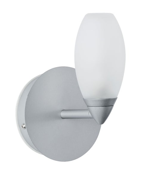 Wandleuchte Carina IP44 G9 230V max. 28W dimmbar Chrom matt, Satin