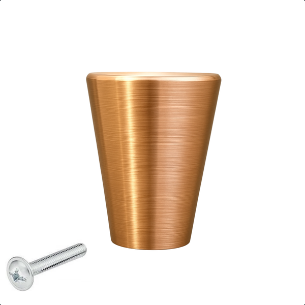 Schrankknopf / Möbelknopf Akron Gold