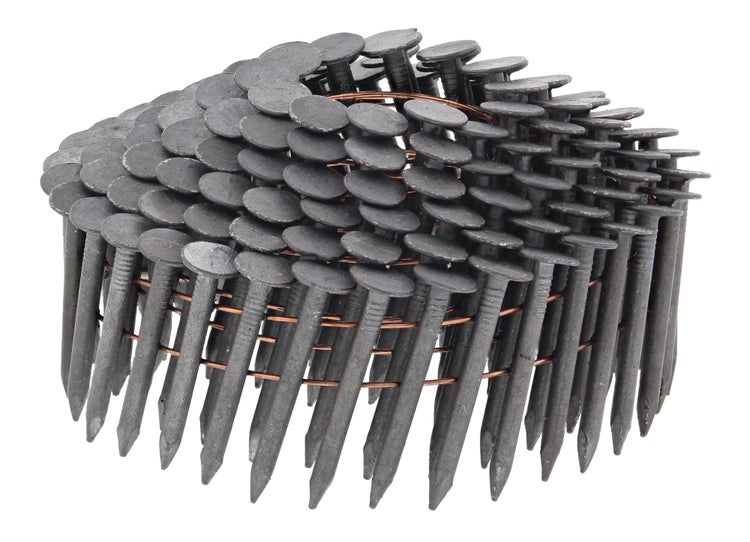 Coilnägel aus Draht gebunden