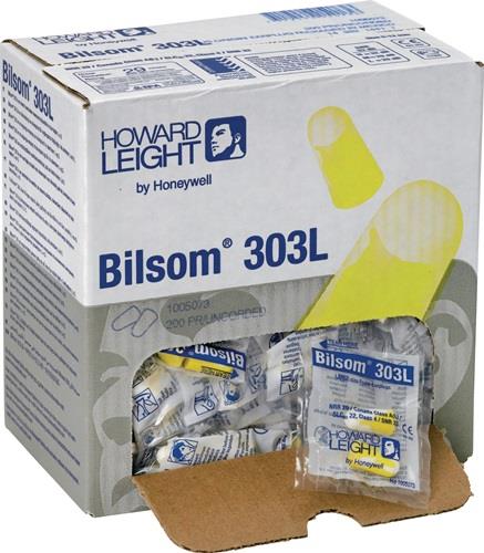 Honeywell 200 Paar Gehörschutzstöpsel Bilsom 303L EN 352-2 SNR 33 dB - 1005073