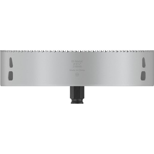 Bimetall Lochsäge mit einem Durchmesser von 210 Millimeter