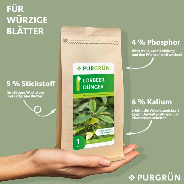 Purgrün Lorbeer-Dünger 1 kg