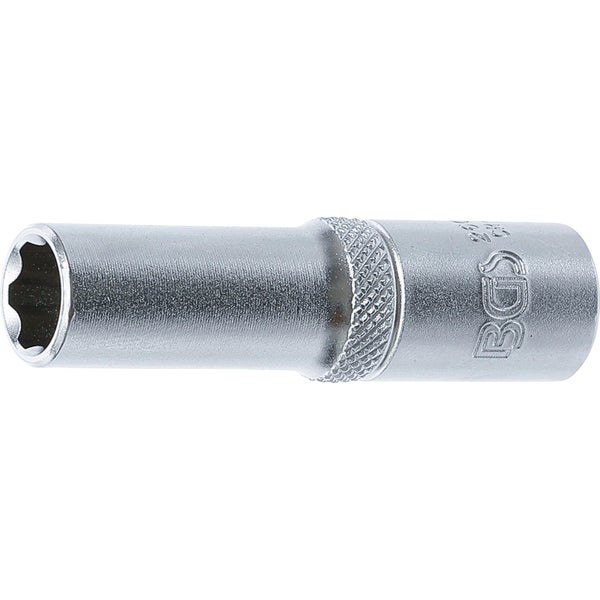 BGS Steckschlüssel-Einsatz Super Lock tief Antrieb Innenvierkant 10 mm (3/8) SW 10 mm - 2600