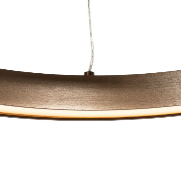 Runde Hängeleuchte mit LED-Beleuchtung