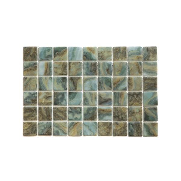 Mosaikfliese aus Glas