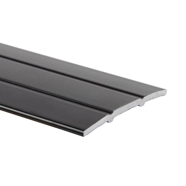 FLOORDIREKT Übergangsprofil - Übergang zwischen Bodenbelägen - Breite: 38 mm - Schwarz - Selbstklebend - 100 cm